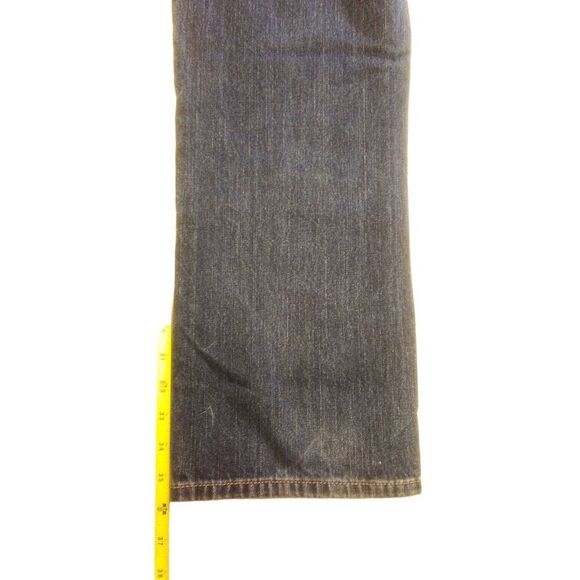 Hawk Straight Leg Dark Wash100% Cotton Jeans SZ 16 Husky - Picture 3 of 4